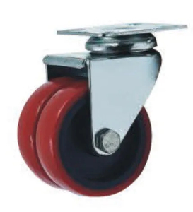 Rueda de doble rueda Rueda de PU