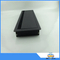 Hardware de aluminio negro de la caja de salida del cable de la mesa de la computadora del ojal del cable de la caja del alambre del escritorio de oficina