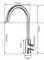 Grifos de fregadero de cocina de acero inoxidable de buena calidad, grifo frío y caliente