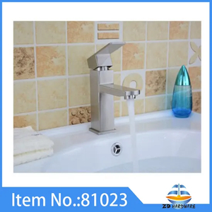 Grifos de baño Grifos de lavabo Fábrica de mezcladores montados en cubierta