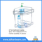 Zd Hardware de baño Champú Cesta Organizador Chrome Caddy Estante