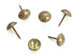 Muebles Sofá Silla Cama Clavos decorativos Botón de cristal Clavos de bronce
