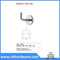 Ganchos para batas de acero inoxidable, colgador de tela en forma de J montado en la pared, accesorios de baño
