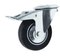 Rueda de goma industrial con freno
