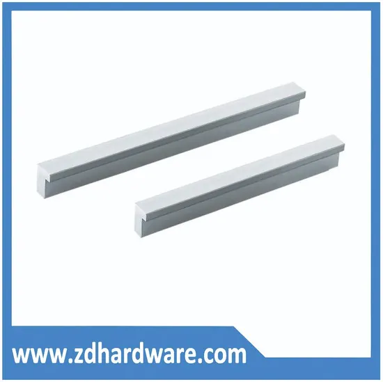 Perfiles de aluminio de fábrica Manija Decoración Gabinete Cajón Tiradores de puertas Muebles Hardware Accesorios de cocina 384 mm Accesorios de oro negro