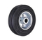 Rueda de goma industrial con freno