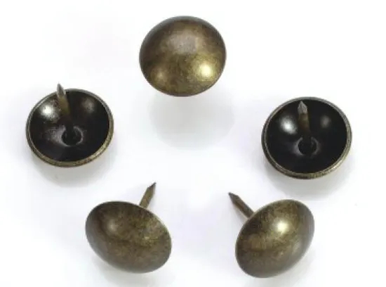 Clavos decorativos de cobre, Clavos decorativos para sillas, Clavos decorativos para muebles