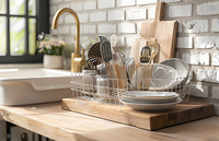  Soluciones modernas de almacenamiento para cocinas y baños 