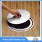 Contenedor de cubierta de acero inoxidable con cuerpo de plástico, contenedores para encimera de cocina, contenedor para residuos de encimera