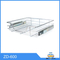 Cestas cromadas de hierro para cocina, estante de almacenamiento extraíble para verduras, accesorios de Hardware del gabinete de 600mm