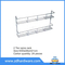 Estantes para especias de 5 niveles, soporte organizador para botellas de especias montado en la pared, cestas para utensilios de cocina