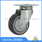 Rueda giratoria TPR Ruedas de muebles industriales de goma suave 50 mm sin freno