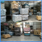 Ruedas Rueda TPR Muebles Ruedas industriales Silencio Cubierta de hierro