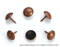 Clavos decorativos para sofá
