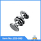 Manijas de acero inoxidable, perilla de torno, accesorios para gabinetes, muebles, herrajes de cocina