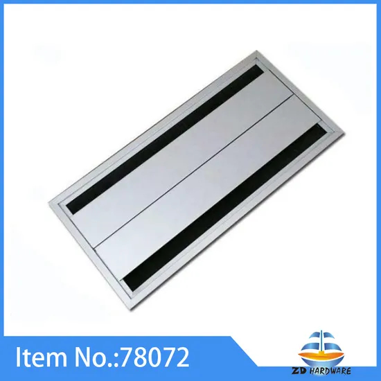 Moderna aleación de aluminio, línea de ordenador, salida, mesa, cubierta, caja, línea, ojal de alambre