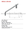 Tiradores para muebles, tiradores, armarios, herrajes de acero inoxidable, 128mm