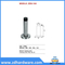 Topes de puerta Accesorios de goma de acero inoxidable Topes de soporte Herrajes para muebles